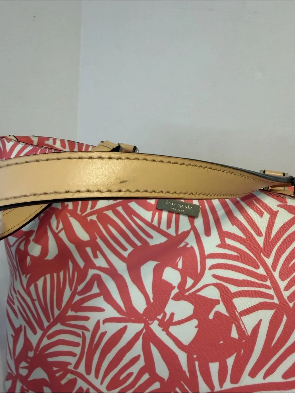 Kate Spade New York Grant Street Grainy Vinyl Jules Tote Bag